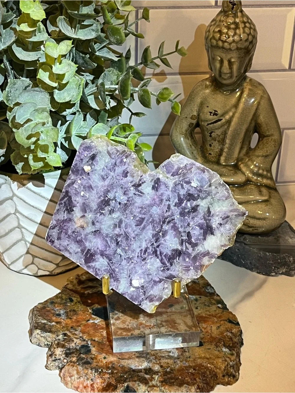 Lepidolite Slab